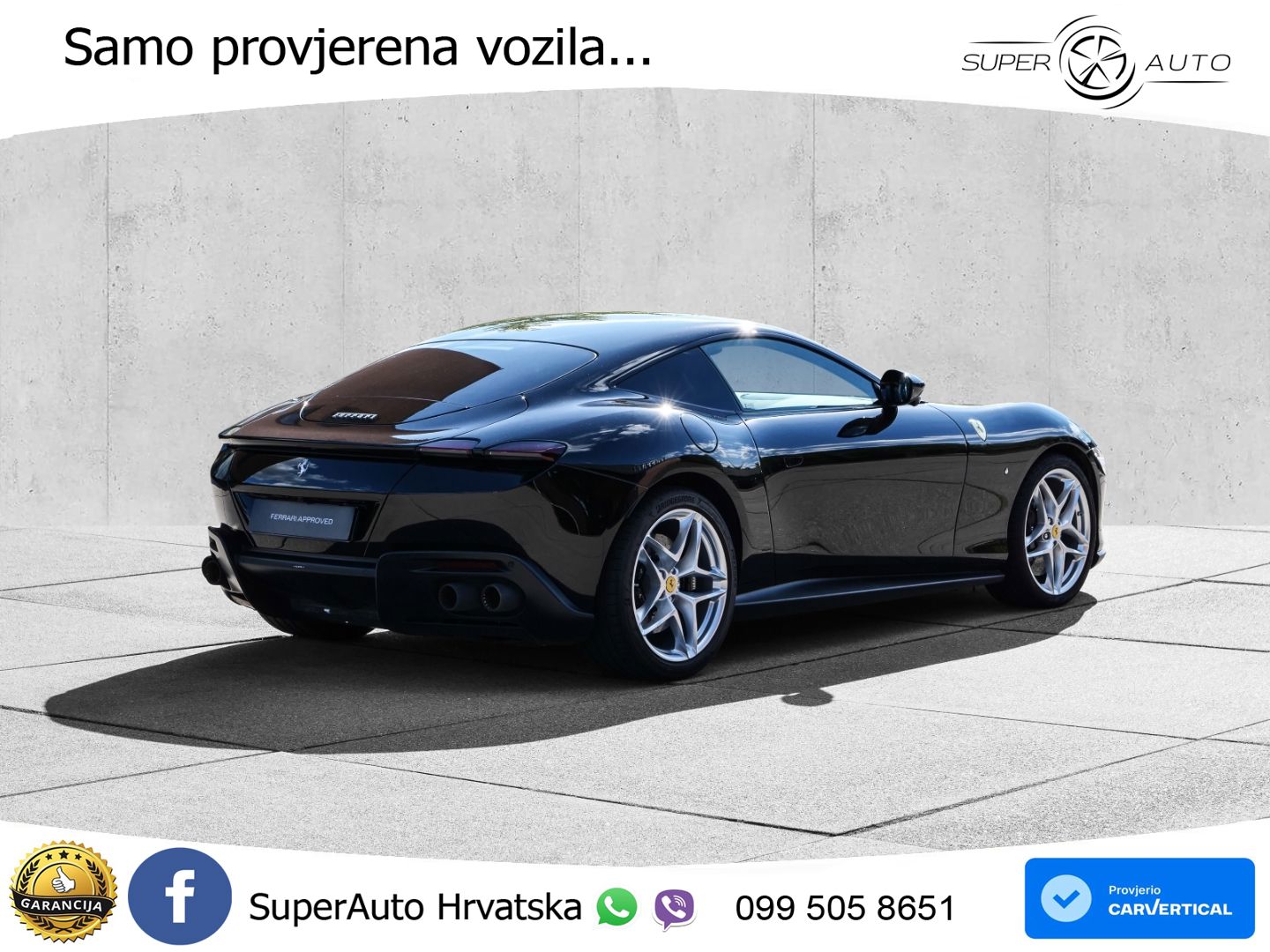 Ferrari Roma Spider 3.9 V8 (620 KS) F1 DCT MATRIX+GR SJED+KAM