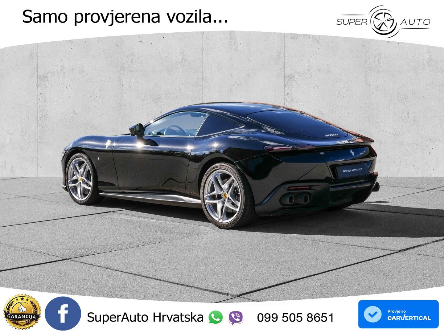 Ferrari Roma Spider 3.9 V8 (620 KS) F1 DCT MATRIX+GR SJED+KAM