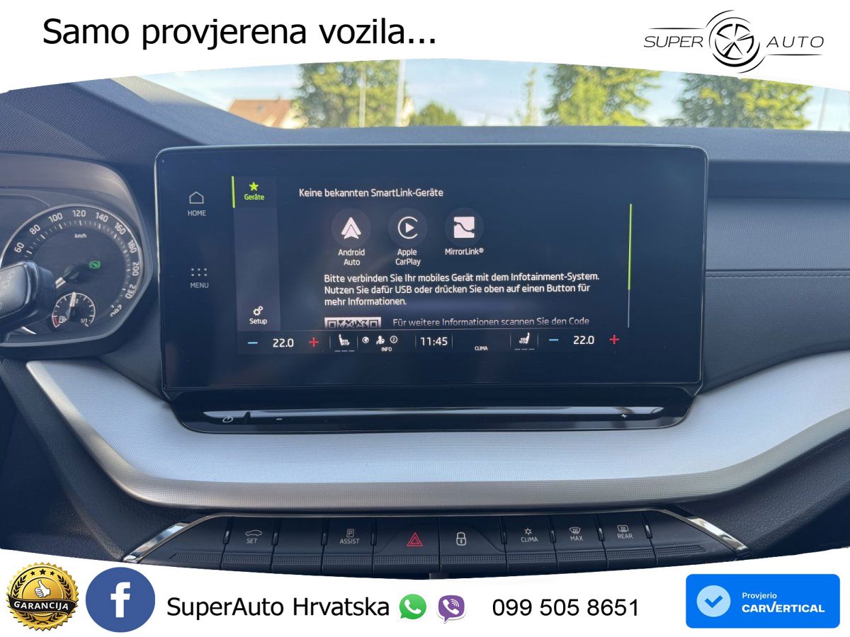 Škoda Octavia Combi 2.0 TDI (150 KS) DSG
