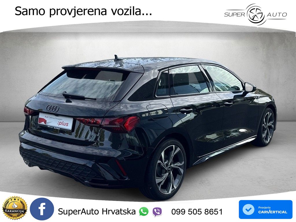 Audi A3 35 TFSI (150 KS) S tronic S line MATRIX+GR SJED+KAM