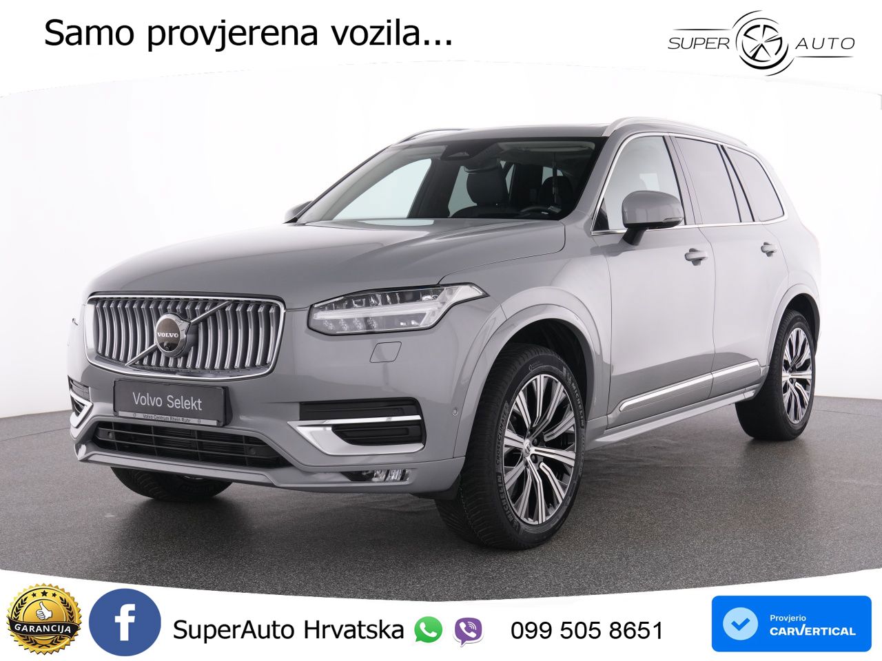 Volvo XC90 2.0 B5 Diesel AWD Automatic LED+GR SJED+ACC