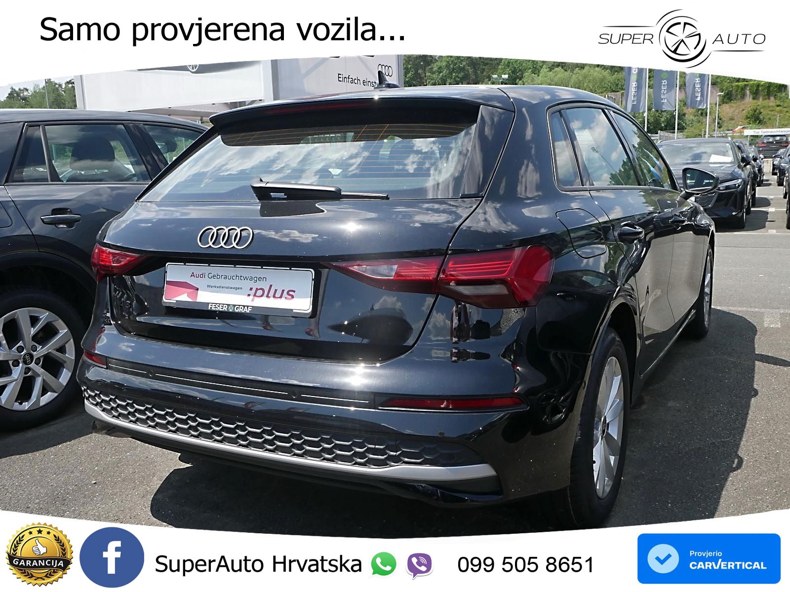 Audi A3 Sportback 30 TFSI (116 KS) Mild Hybrid S tronic