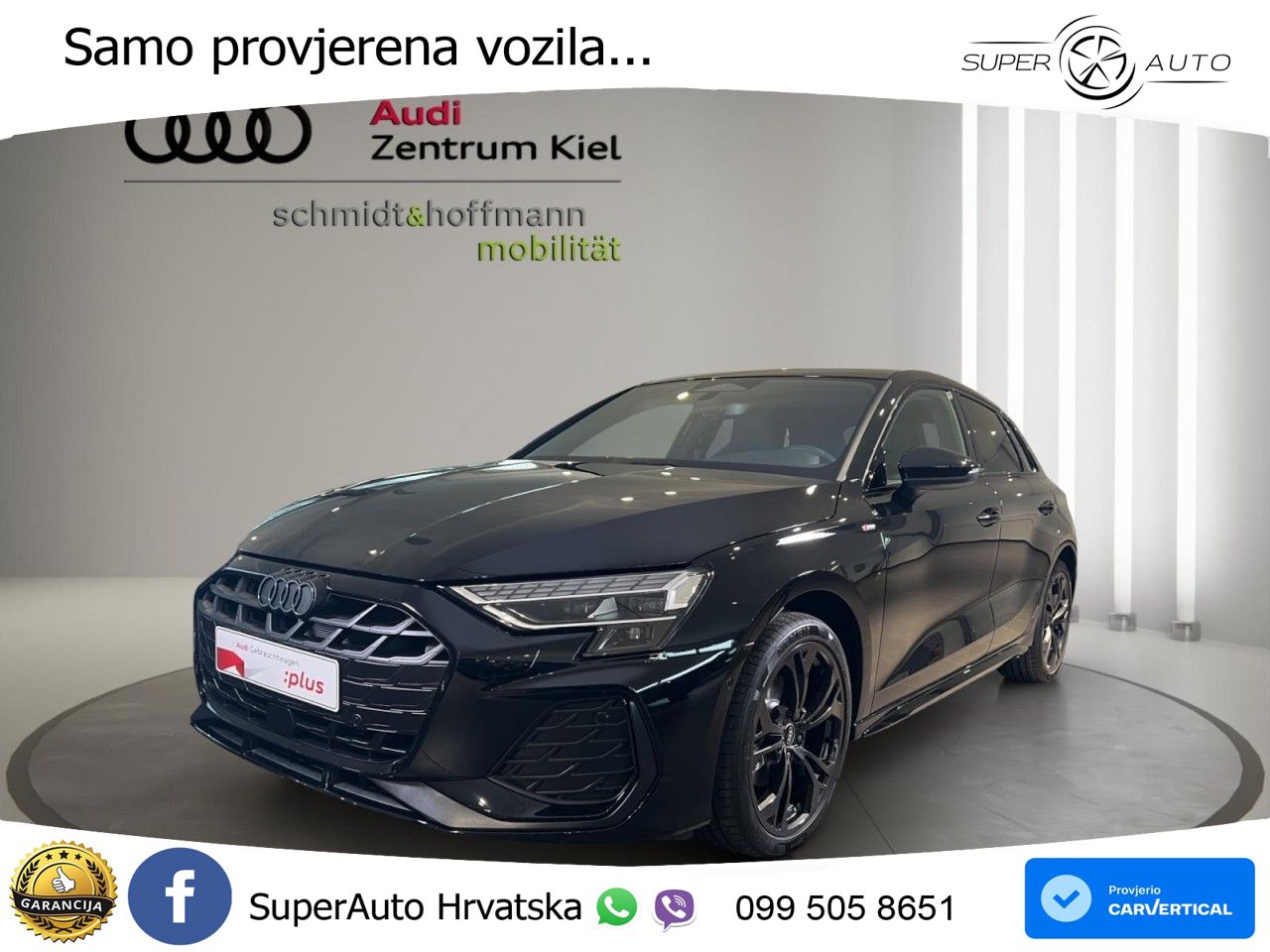 Audi A3 35 TFSI (150 KS) S tronic S line LED+GR SJED+ACC