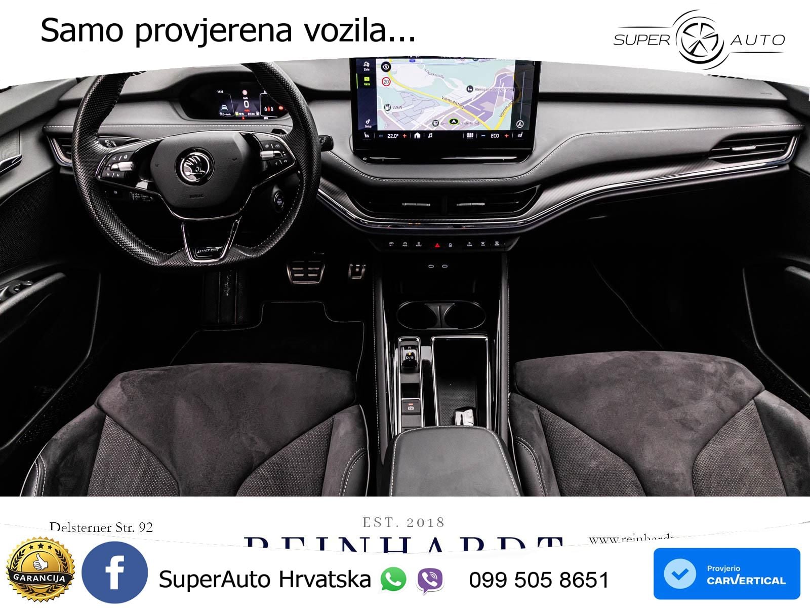 Škoda Enyaq iV 80 82 kWh (204 KS) SportLine LED+GR SJED+ACC