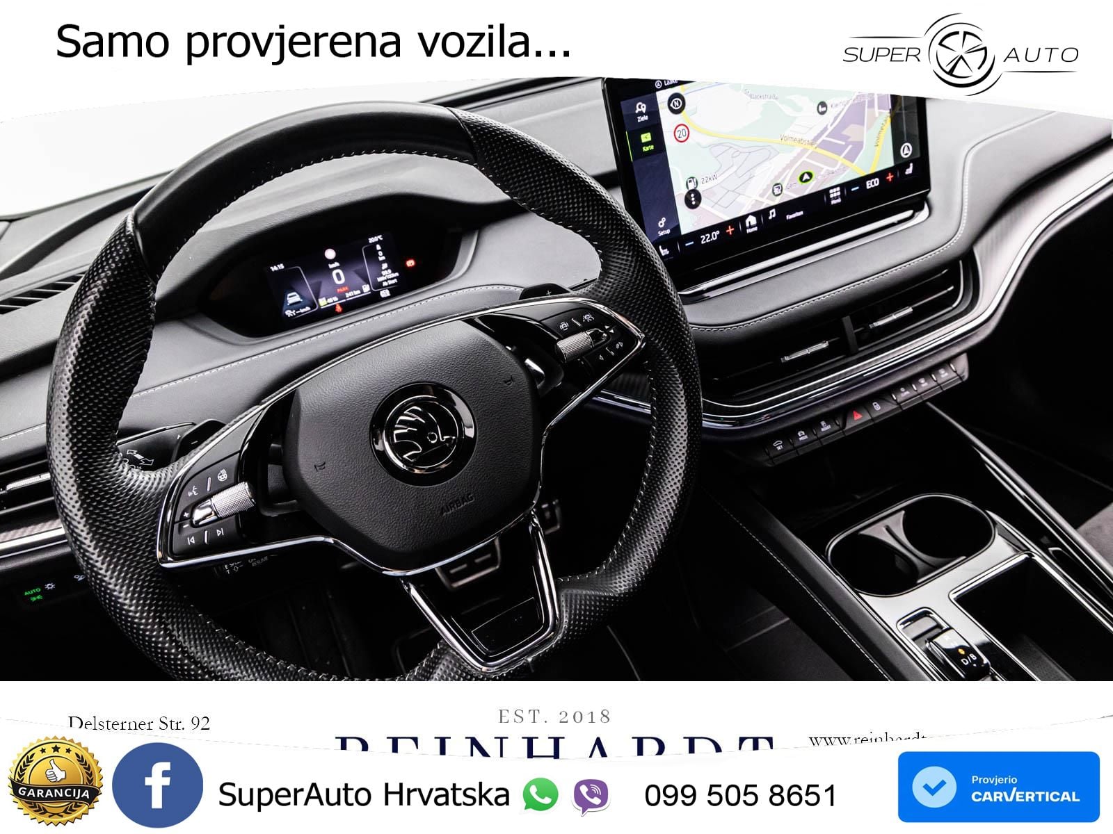 Škoda Enyaq iV 80 82 kWh (204 KS) SportLine LED+GR SJED+ACC