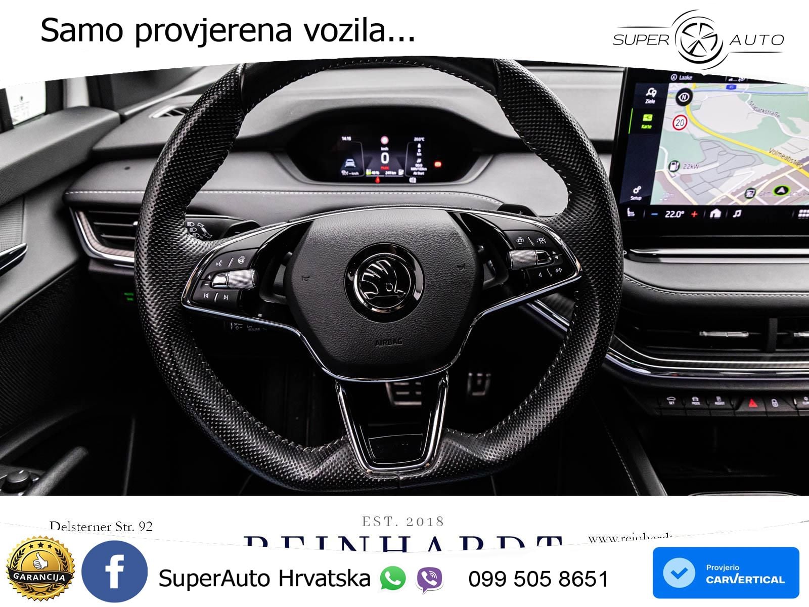 Škoda Enyaq iV 80 82 kWh (204 KS) SportLine LED+GR SJED+ACC