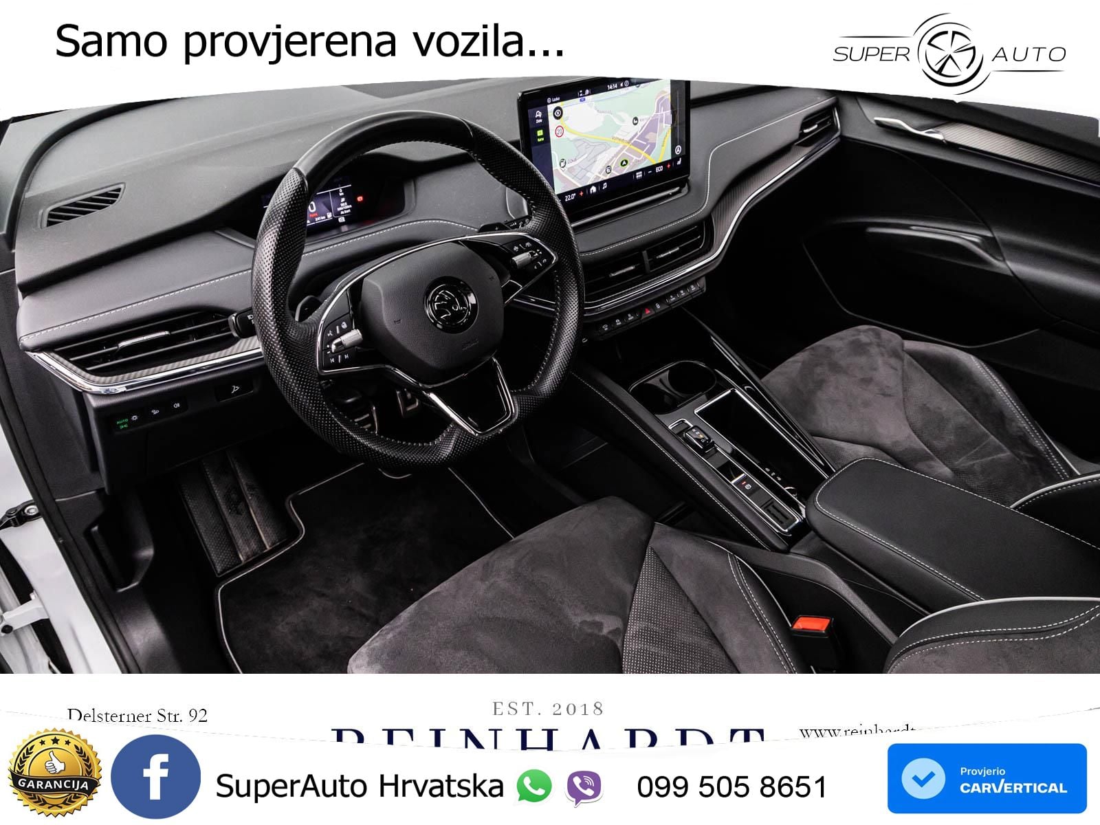 Škoda Enyaq iV 80 82 kWh (204 KS) SportLine LED+GR SJED+ACC