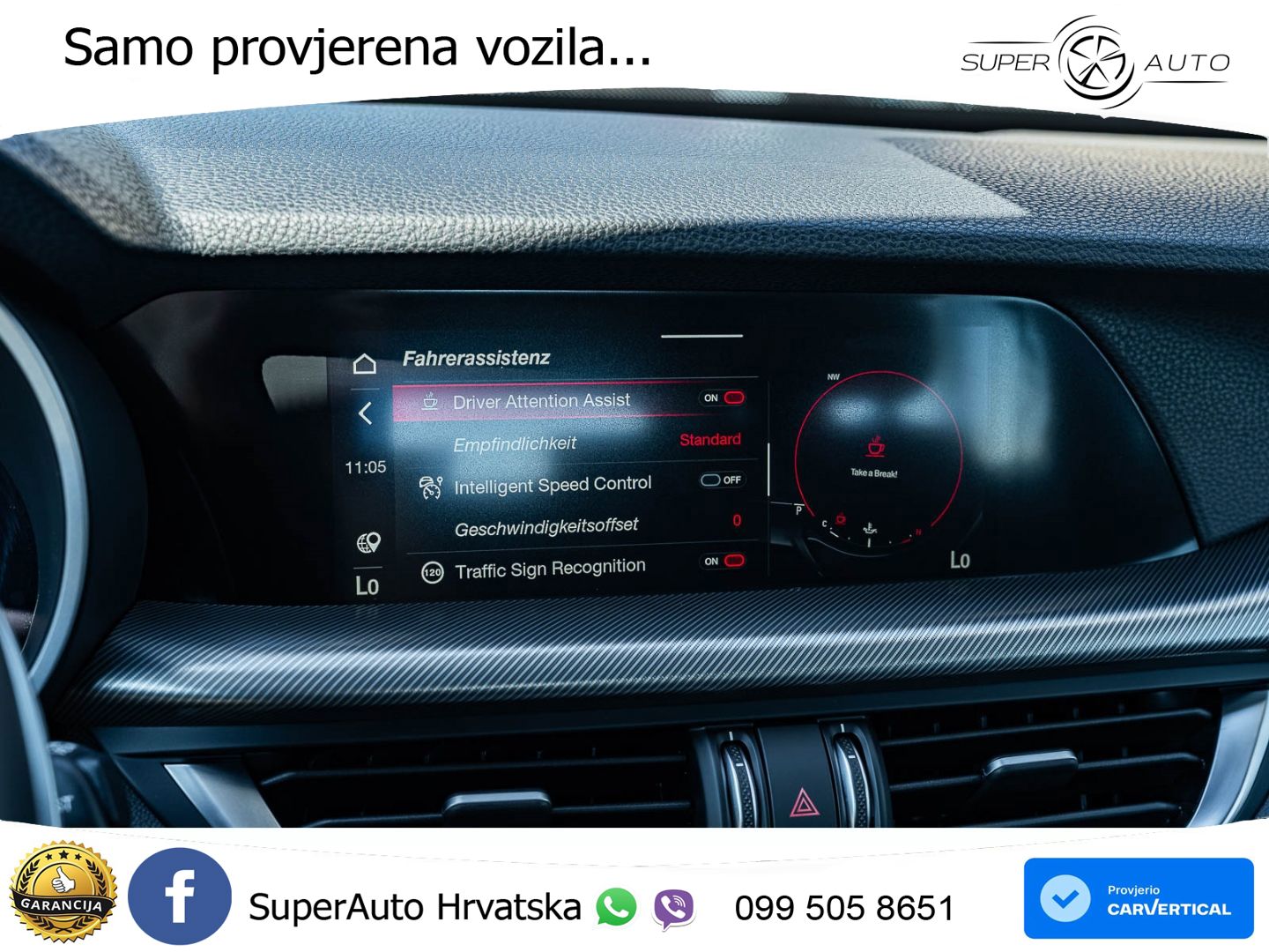 Alfa Romeo Stelvio 2.0 Turbo (280 KS) Q4 Automatic LED+GR SJED+ACC