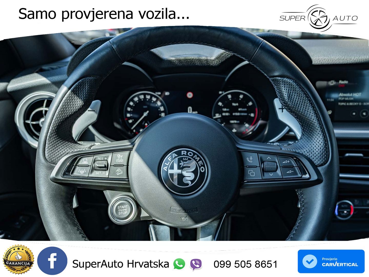 Alfa Romeo Stelvio 2.0 Turbo (280 KS) Q4 Automatic LED+GR SJED+ACC
