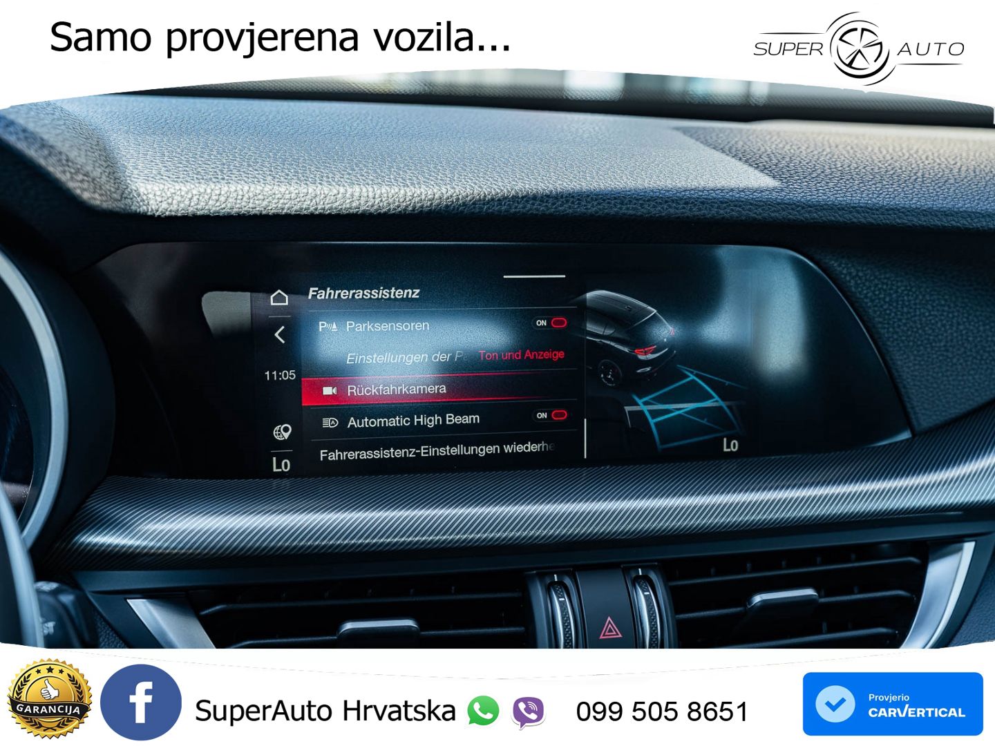 Alfa Romeo Stelvio 2.0 Turbo (280 KS) Q4 Automatic LED+GR SJED+ACC