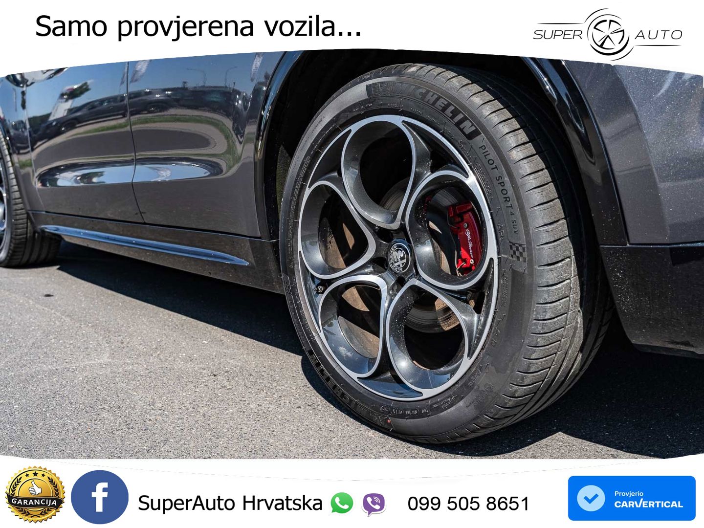 Alfa Romeo Stelvio 2.0 Turbo (280 KS) Q4 Automatic LED+GR SJED+ACC