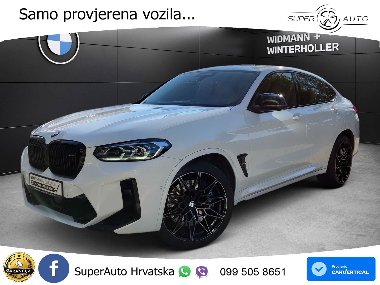 BMW X4 M Competition 3.0 (510 KS) xDrive Steptronic LED+GR SJED+ACC