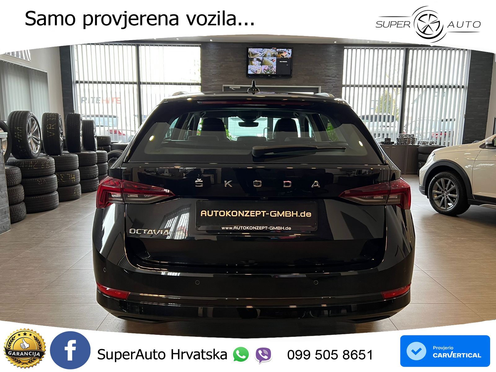 Škoda Octavia Combi 2.0 TDI (150 KS) DSG LED+GR SJED+ACC