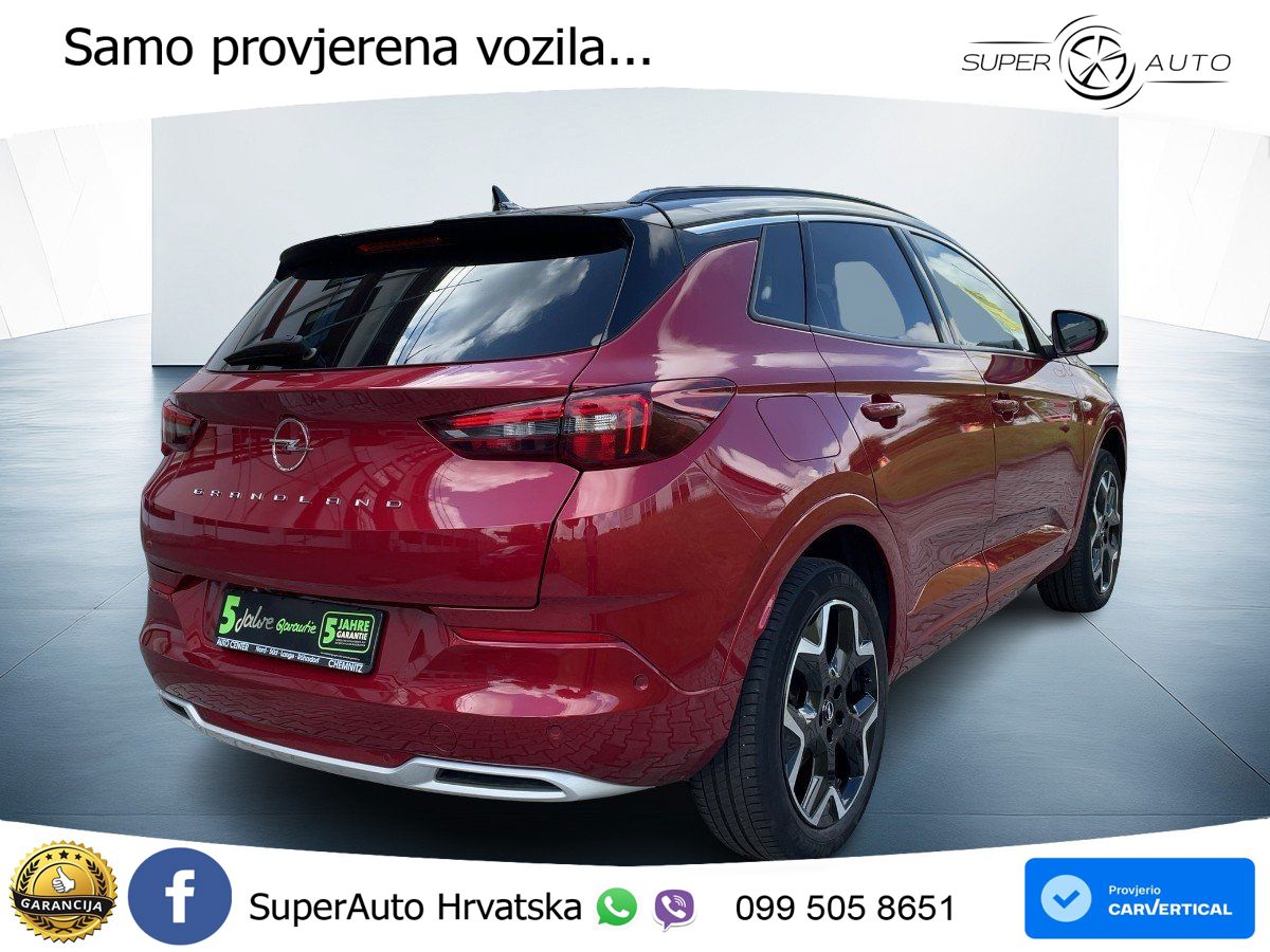 Opel Grandland 1.2i Turbo (130 KS) Automatic Ultimate LED+GR SJED+ACC