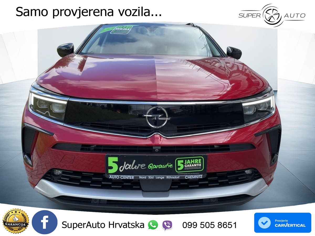 Opel Grandland 1.2i Turbo (130 KS) Automatic Ultimate LED+GR SJED+ACC