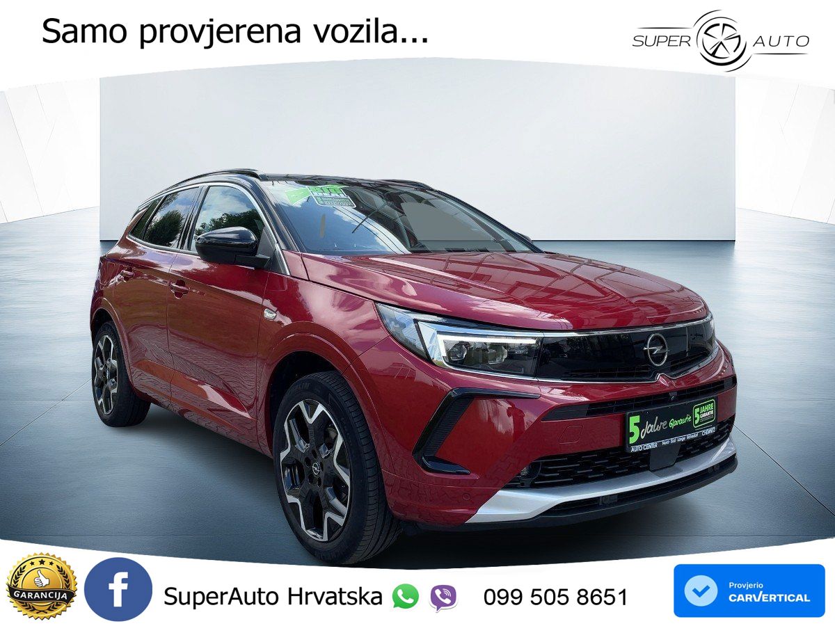 Opel Grandland 1.2i Turbo (130 KS) Automatic Ultimate LED+GR SJED+ACC