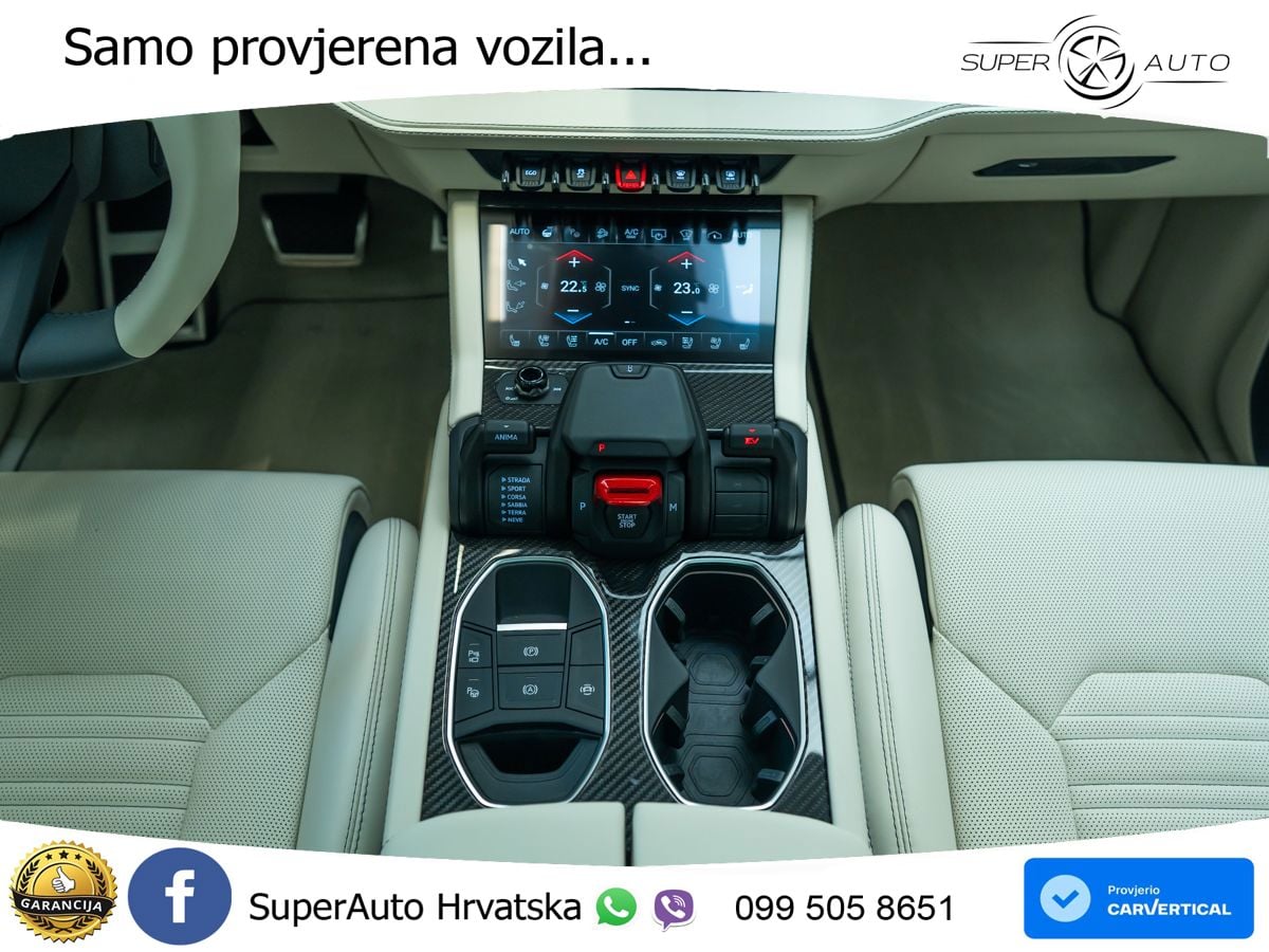 Lamborghini Urus SE 4.0 V8 (800 KS) 4WD Automatic ZRAČNI+ACC+GR SJED+360+PANO