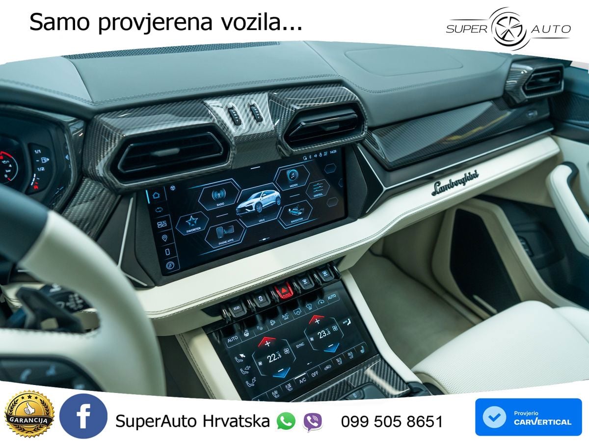 Lamborghini Urus SE 4.0 V8 (800 KS) 4WD Automatic ZRAČNI+ACC+GR SJED+360+PANO