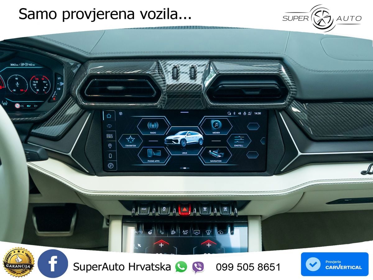Lamborghini Urus SE 4.0 V8 (800 KS) 4WD Automatic ZRAČNI+ACC+GR SJED+360+PANO