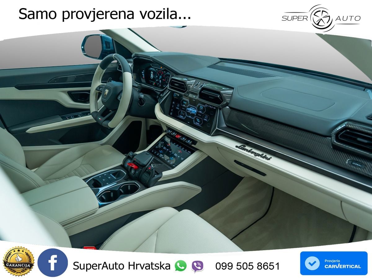 Lamborghini Urus SE 4.0 V8 (800 KS) 4WD Automatic ZRAČNI+ACC+GR SJED+360+PANO