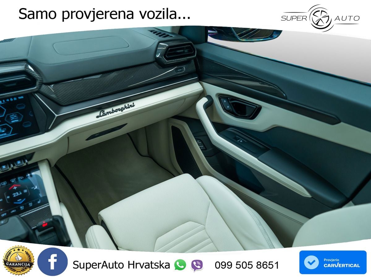 Lamborghini Urus SE 4.0 V8 (800 KS) 4WD Automatic ZRAČNI+ACC+GR SJED+360+PANO