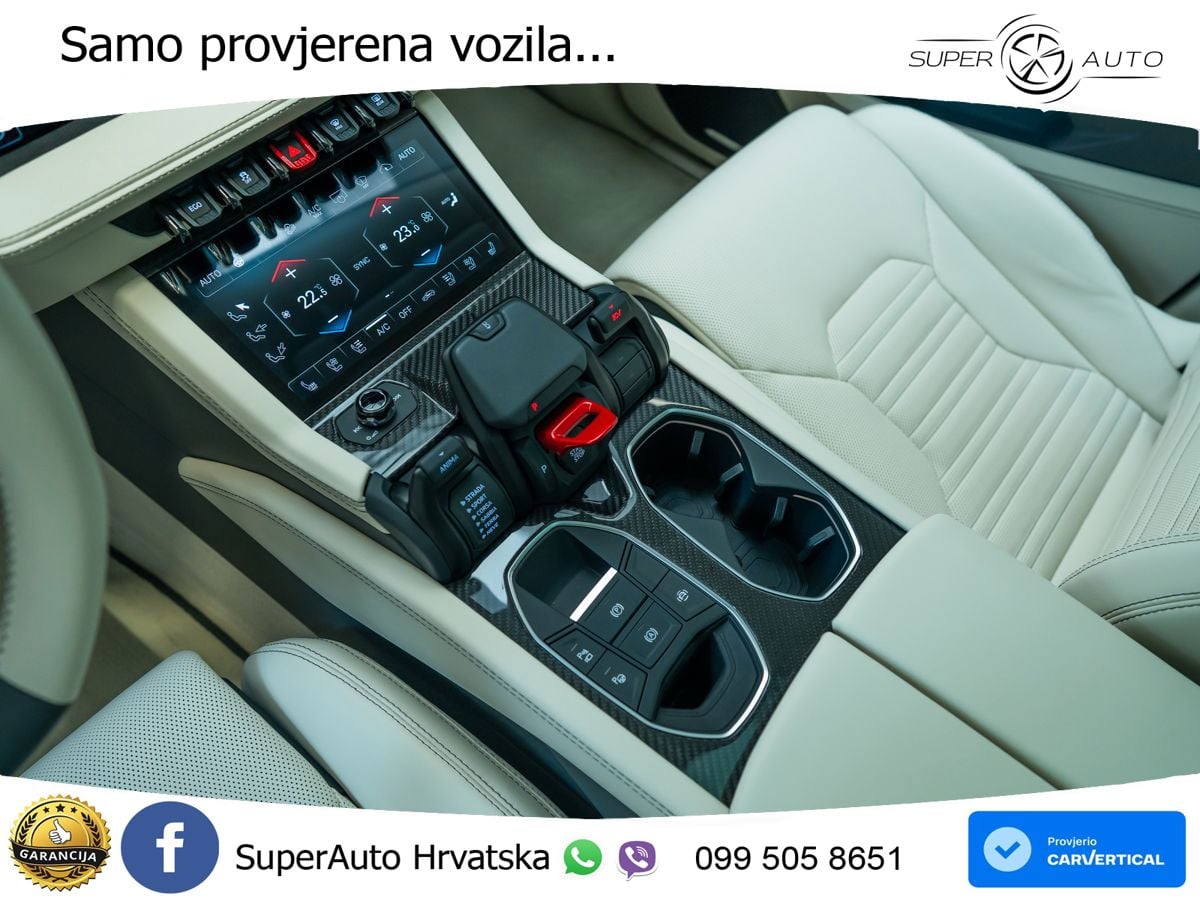 Lamborghini Urus SE 4.0 V8 (800 KS) 4WD Automatic ZRAČNI+ACC+GR SJED+360+PANO