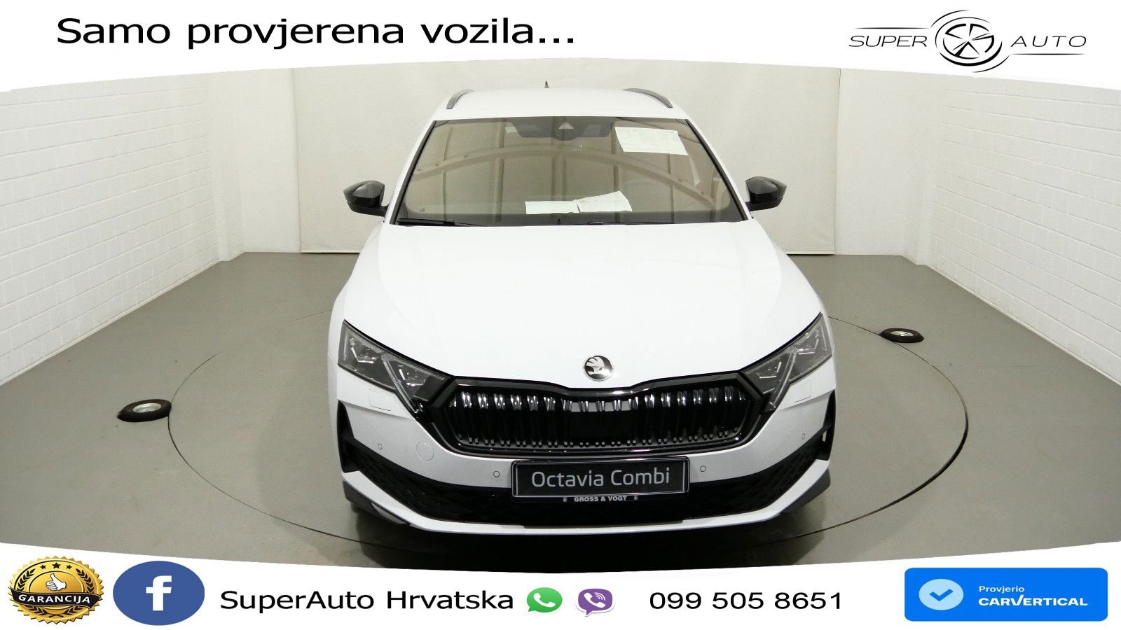 Škoda Octavia Combi 1.5 TSI (150 KS) DSG SportLine LED+GR SJED+ACC