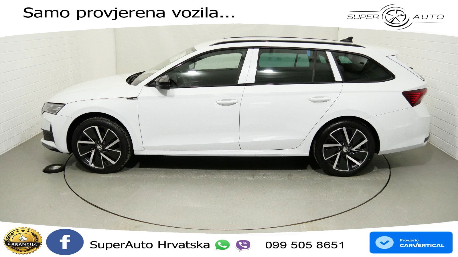Škoda Octavia Combi 1.5 TSI (150 KS) DSG SportLine LED+GR SJED+ACC