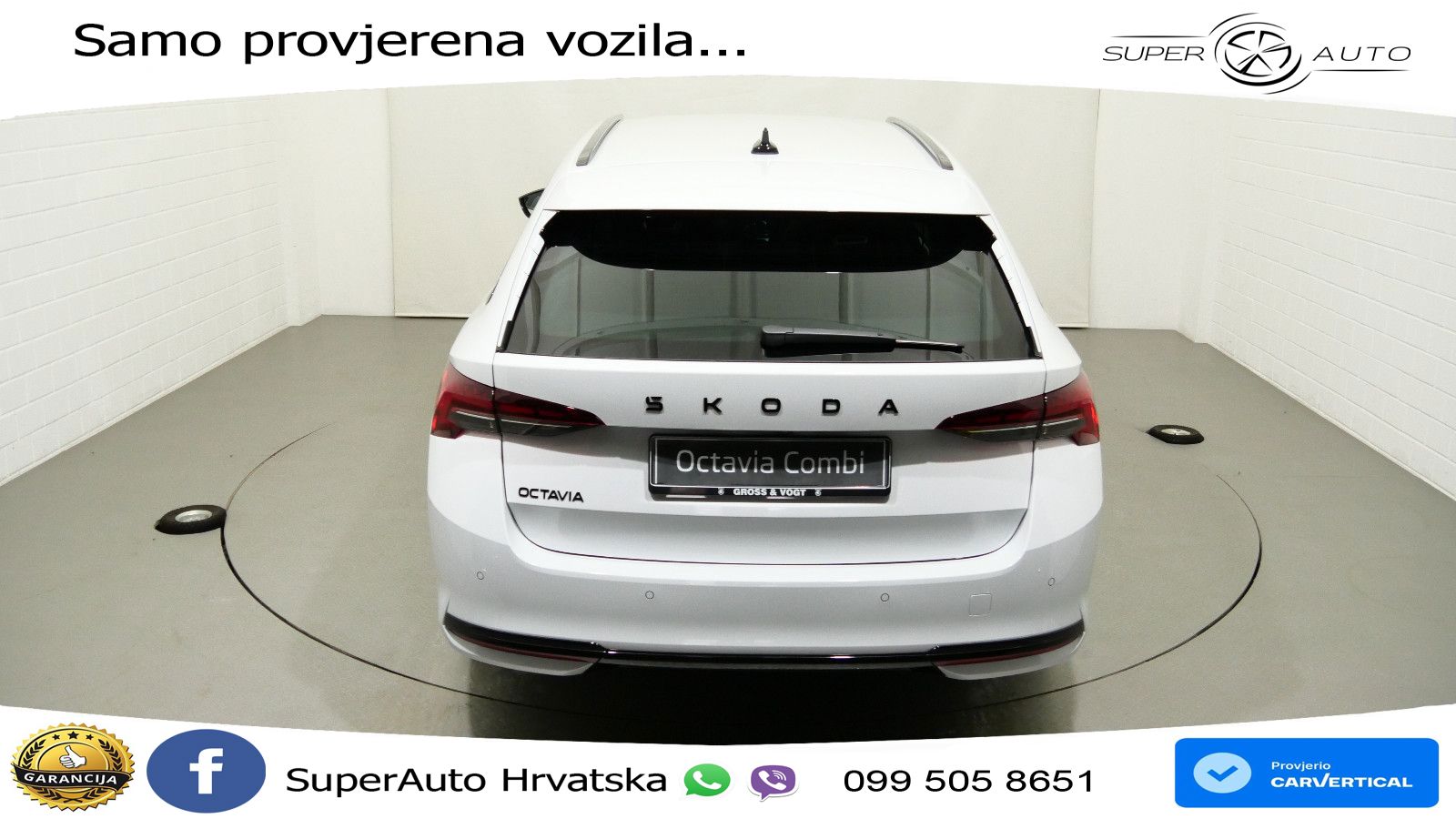 Škoda Octavia Combi 1.5 TSI (150 KS) DSG SportLine LED+GR SJED+ACC