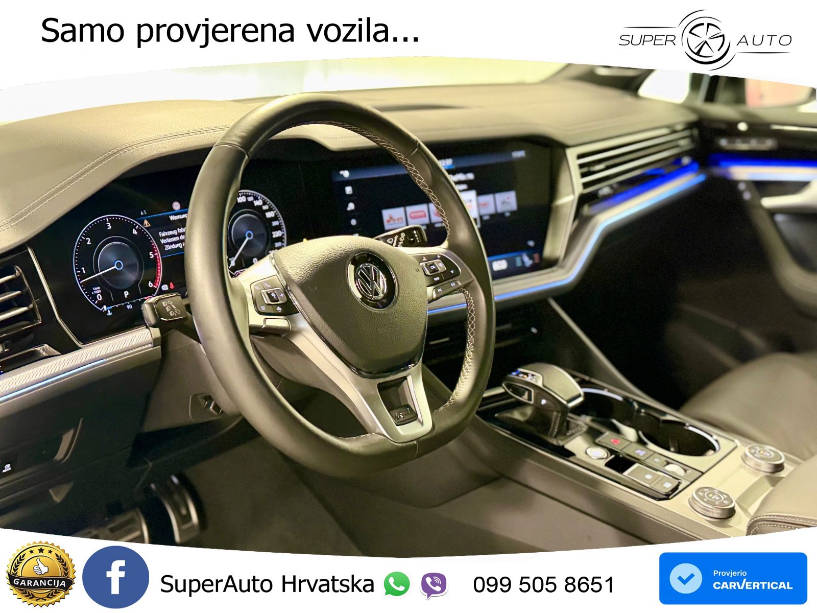 Volkswagen Touareg 3.0 V6 TDI (286 KS) 4MOTION Tiptronic R-Line LED+GR SJED+ACC