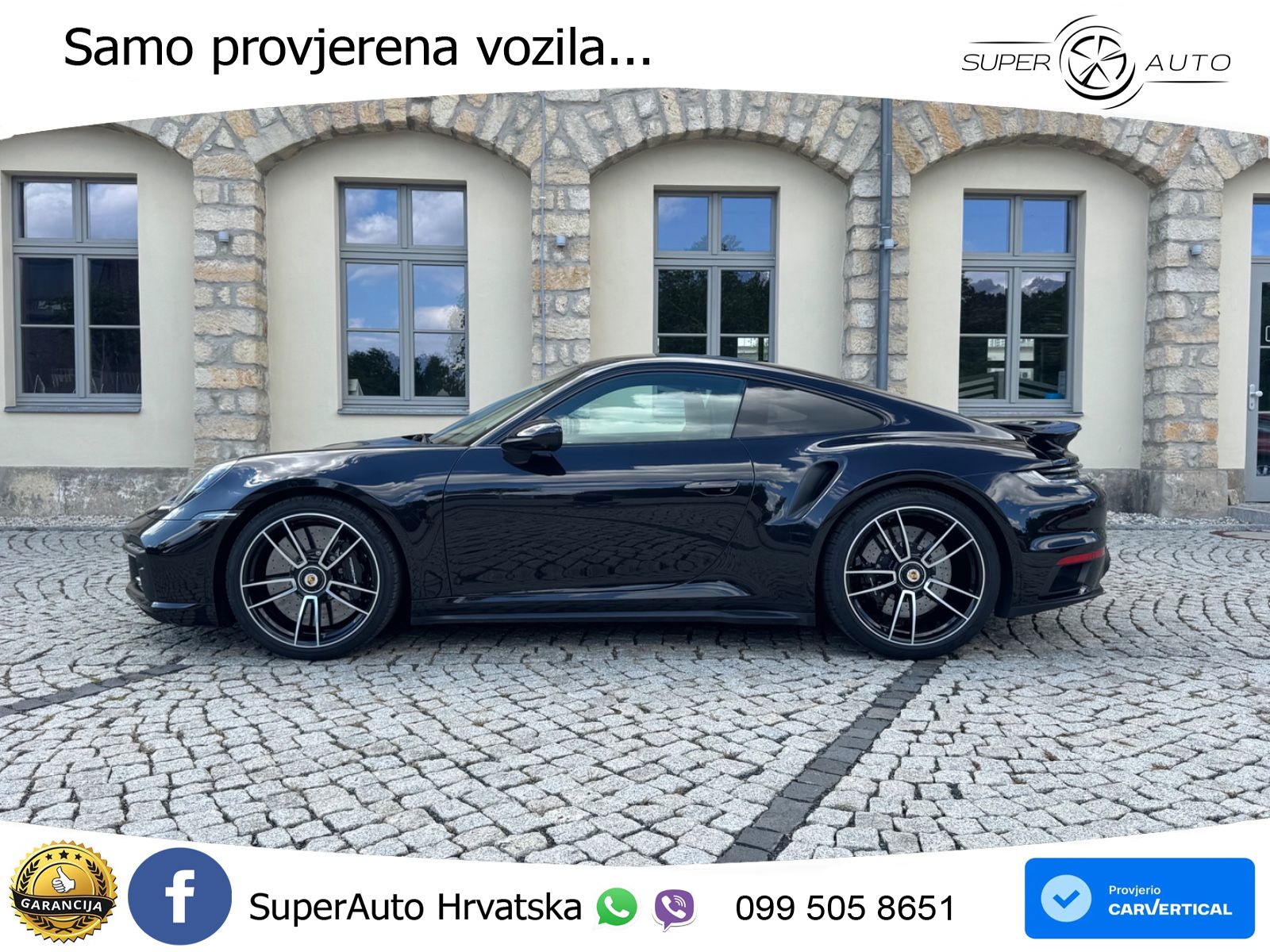 Porsche 911 Turbo S 3.8 (650 KS) PDK ZRAČNI+ACC+GR SJED+360