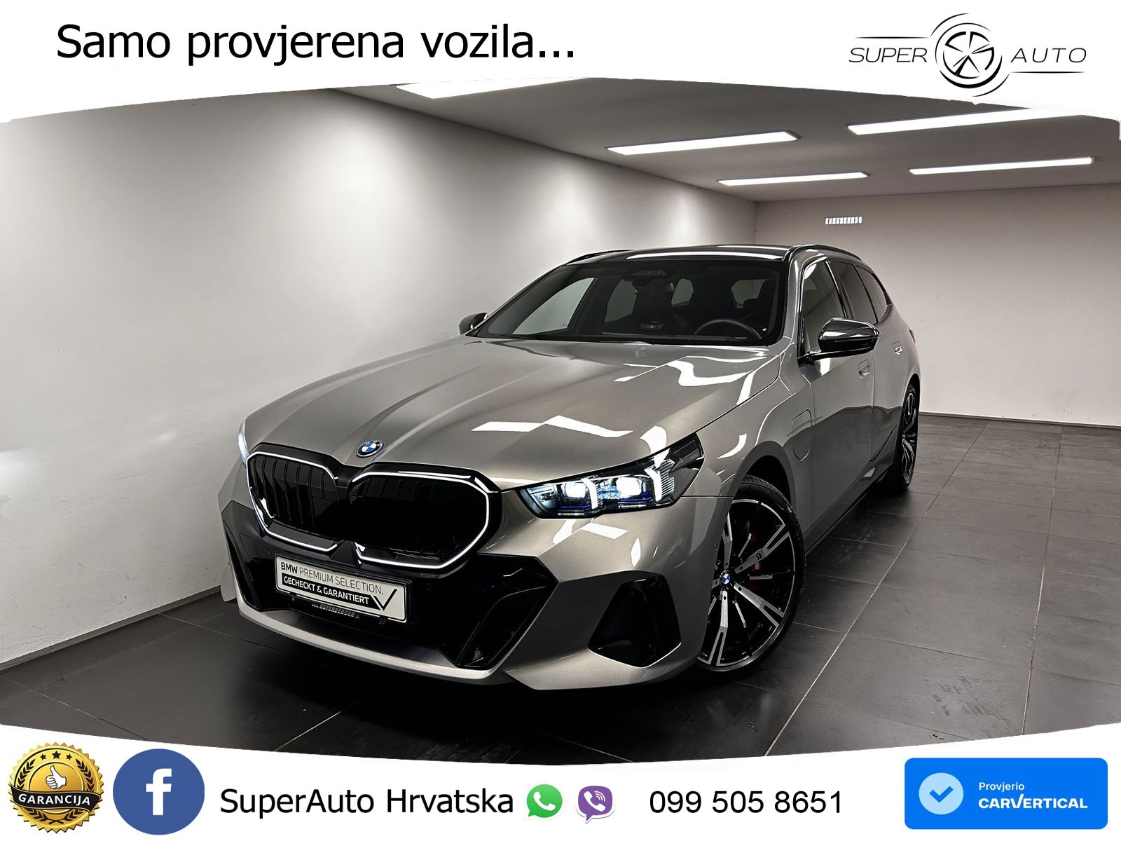 BMW 550e Touring (489 KS) xDrive Steptronic M Sport ACC+HEAD+4xGR SJED+360+PANO