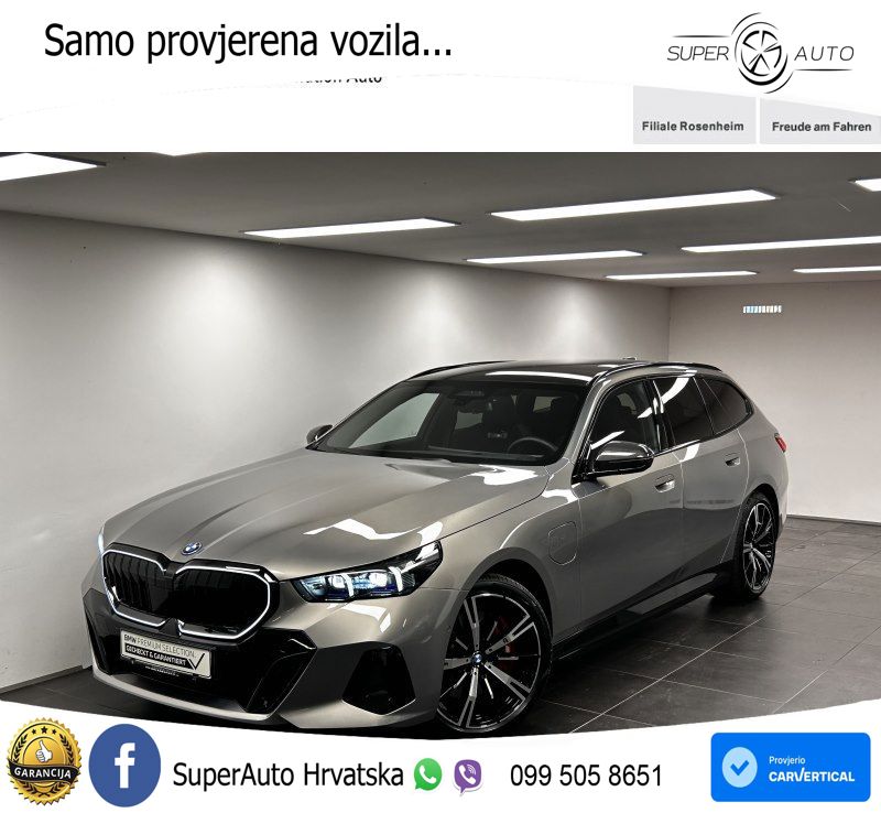 BMW 550e Touring (489 KS) xDrive Steptronic M Sport ACC+HEAD+4xGR SJED+360+PANO