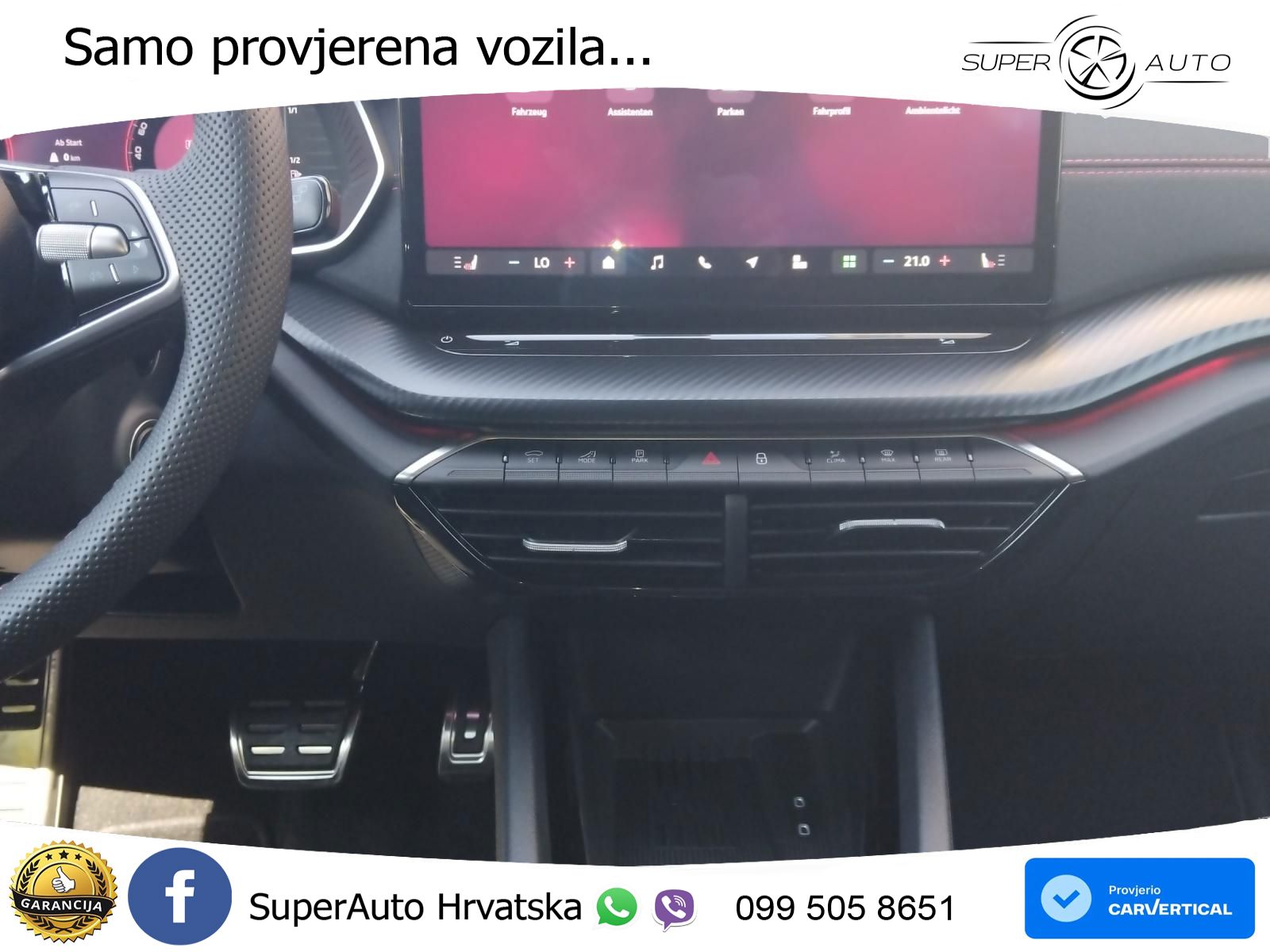 Škoda Octavia Combi RS 2.0 TSI (265 KS) DSG LED+GR SJED+ACC