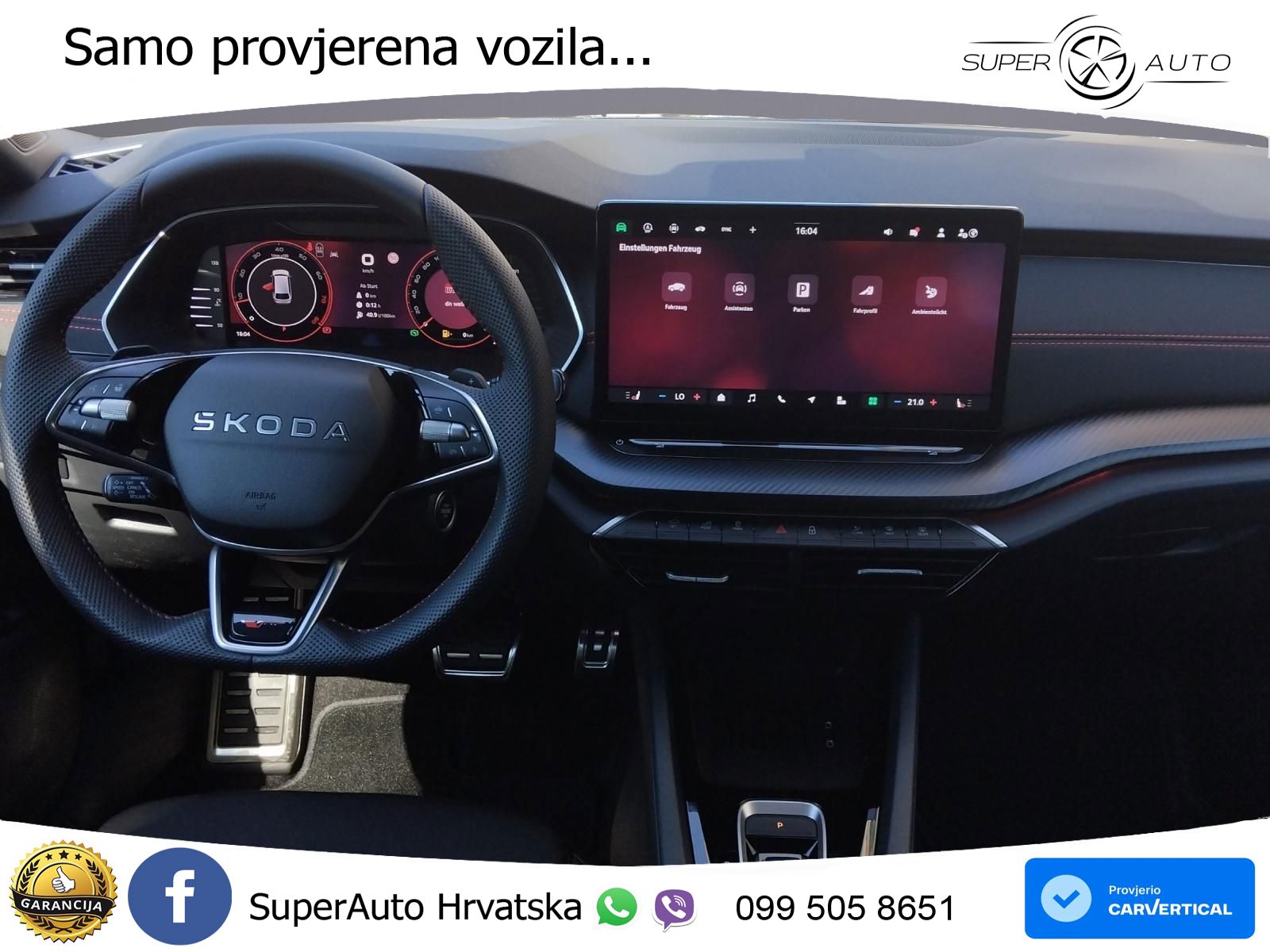 Škoda Octavia Combi RS 2.0 TSI (265 KS) DSG LED+GR SJED+ACC