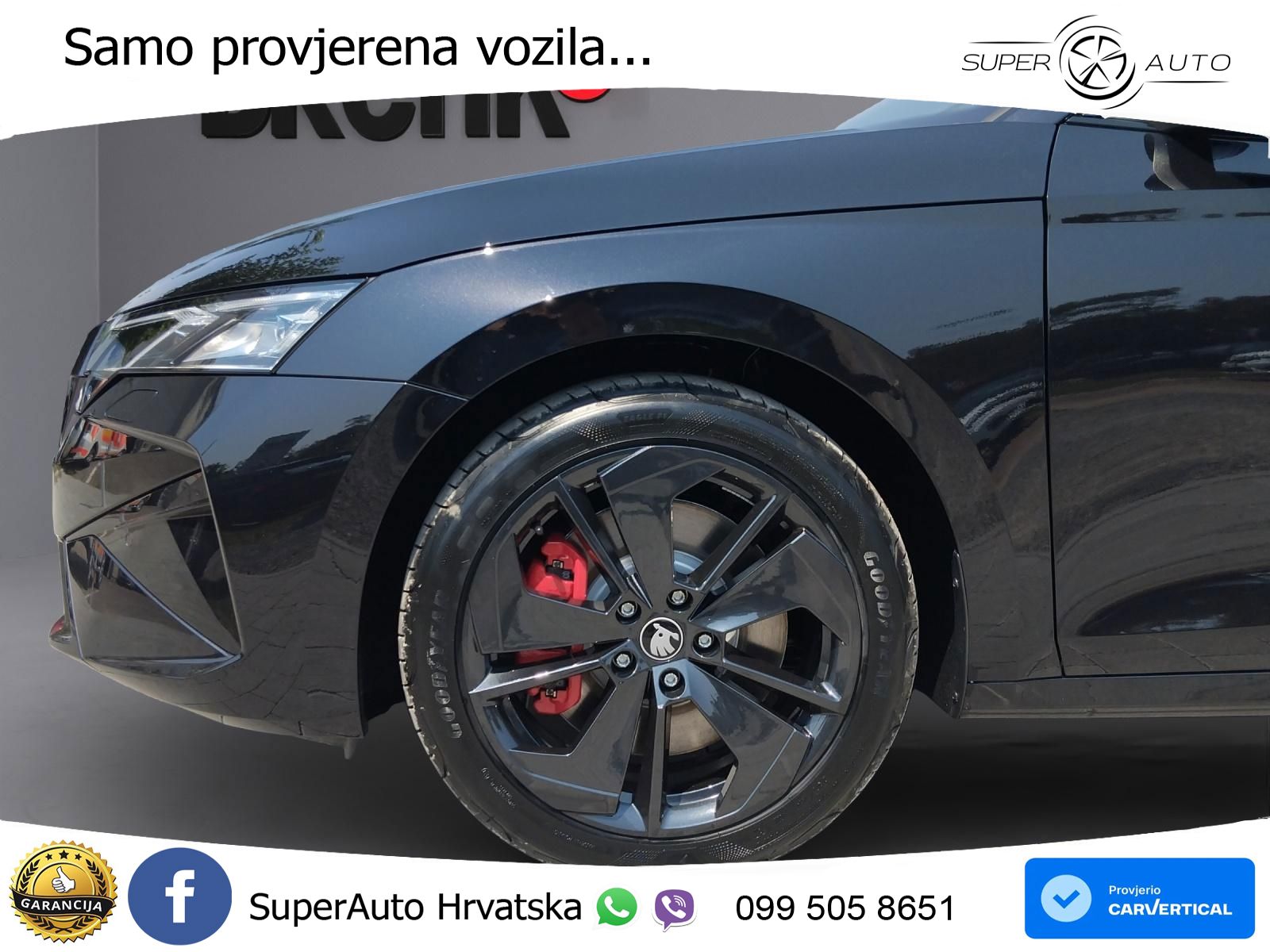 Škoda Octavia Combi RS 2.0 TSI (265 KS) DSG LED+GR SJED+ACC