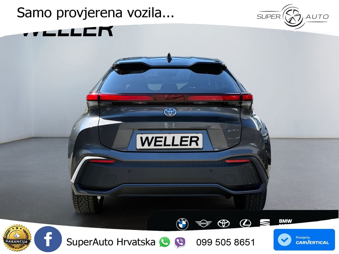 Toyota C-HR 1.8 (140 KS) Hybrid e-CVT Teamplayer LED+GR SJED+ACC