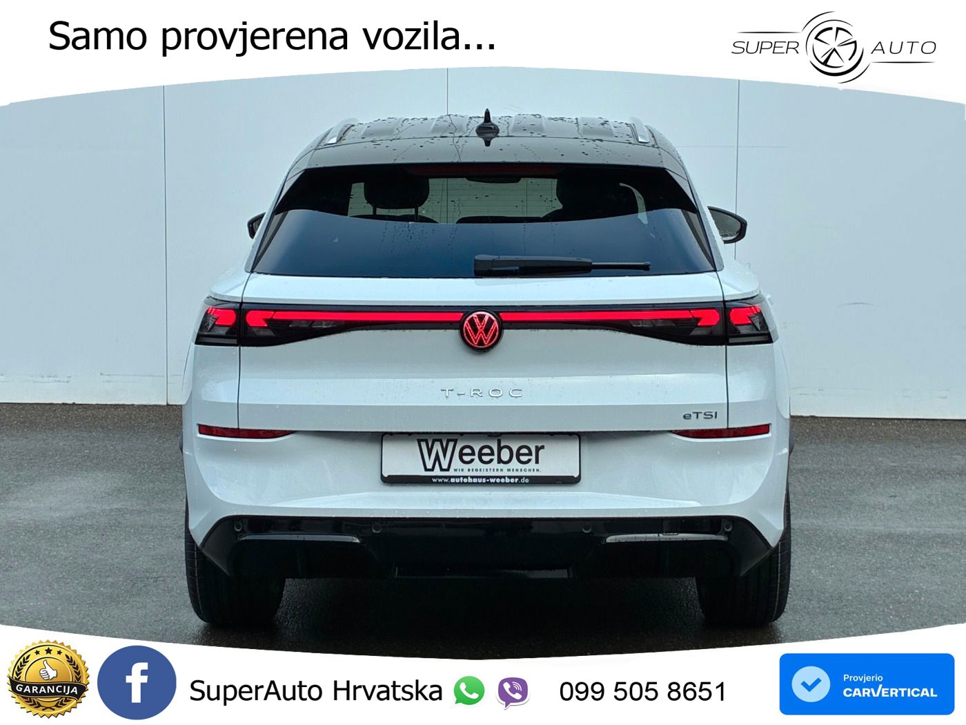 Volkswagen T-Roc II 1.5 eTSI (150 KS)  DSG LED+GR SJED+ACC