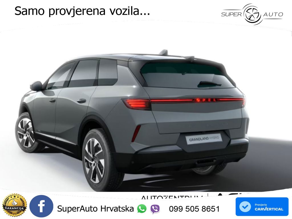 Opel Grandland 1.2 Turbo (145 KS) Hybrid eDCT GS LED+GR SJED+ACC