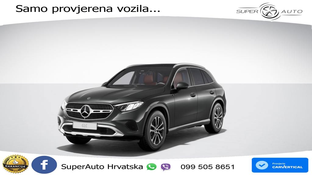 Mercedes GLC 220d (197 KS) 4MATIC 9G-TRONIC Avantgarde LED+GR SJED+ACC