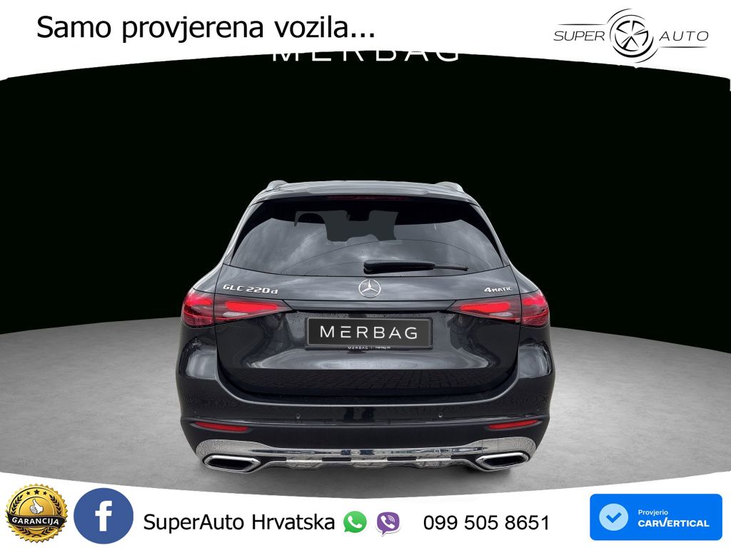 Mercedes GLC 220d (197 KS) 4MATIC 9G-TRONIC Avantgarde LED+GR SJED+ACC