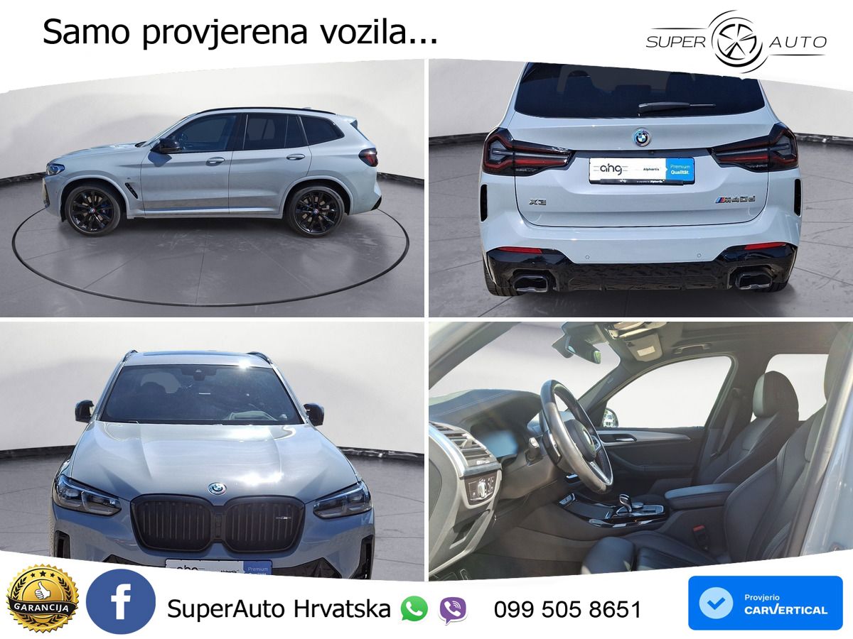 BMW X3 M40d xDrive Steptronic LED+GR SJED+ACC