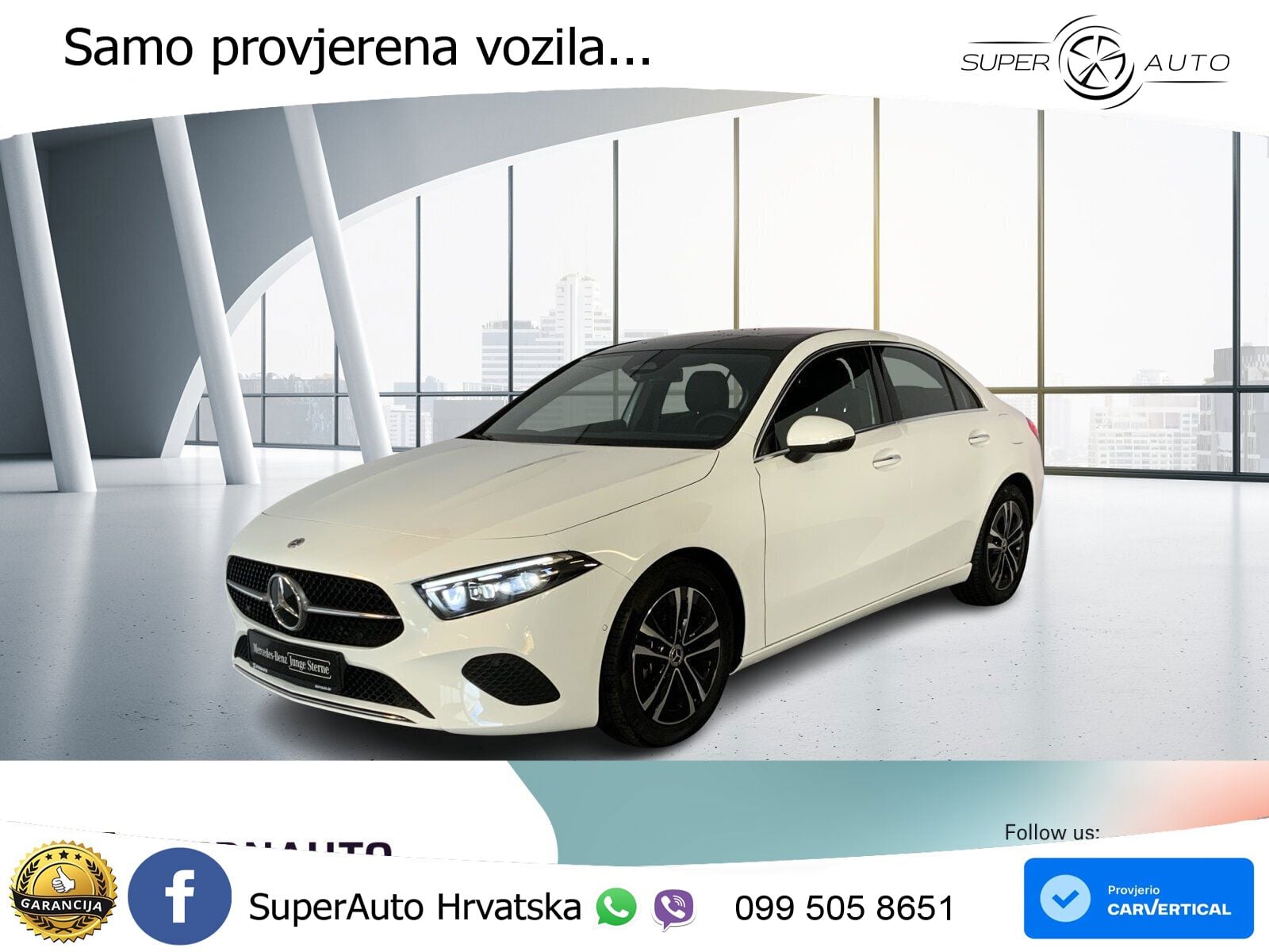 Mercedes-Benz A 200 7G-DCT LED+GR SJED+ACC