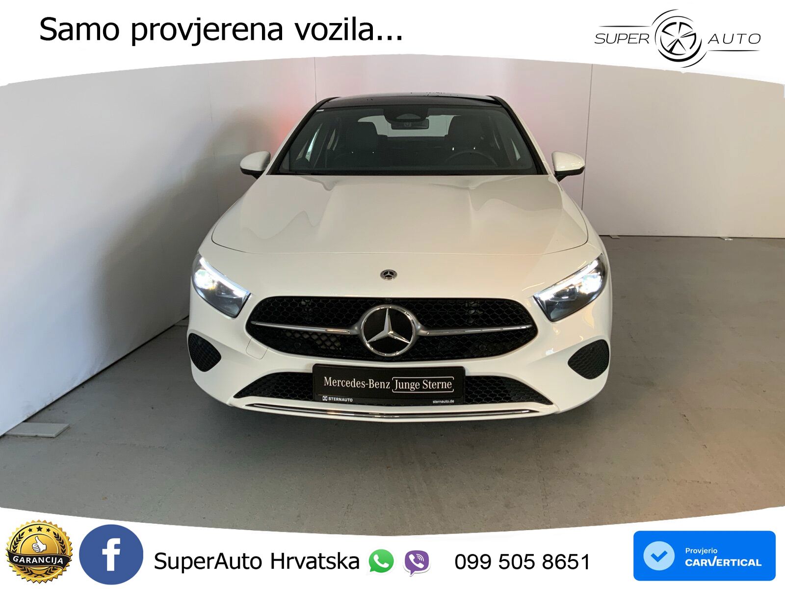 Mercedes-Benz A 200 7G-DCT LED+GR SJED+ACC