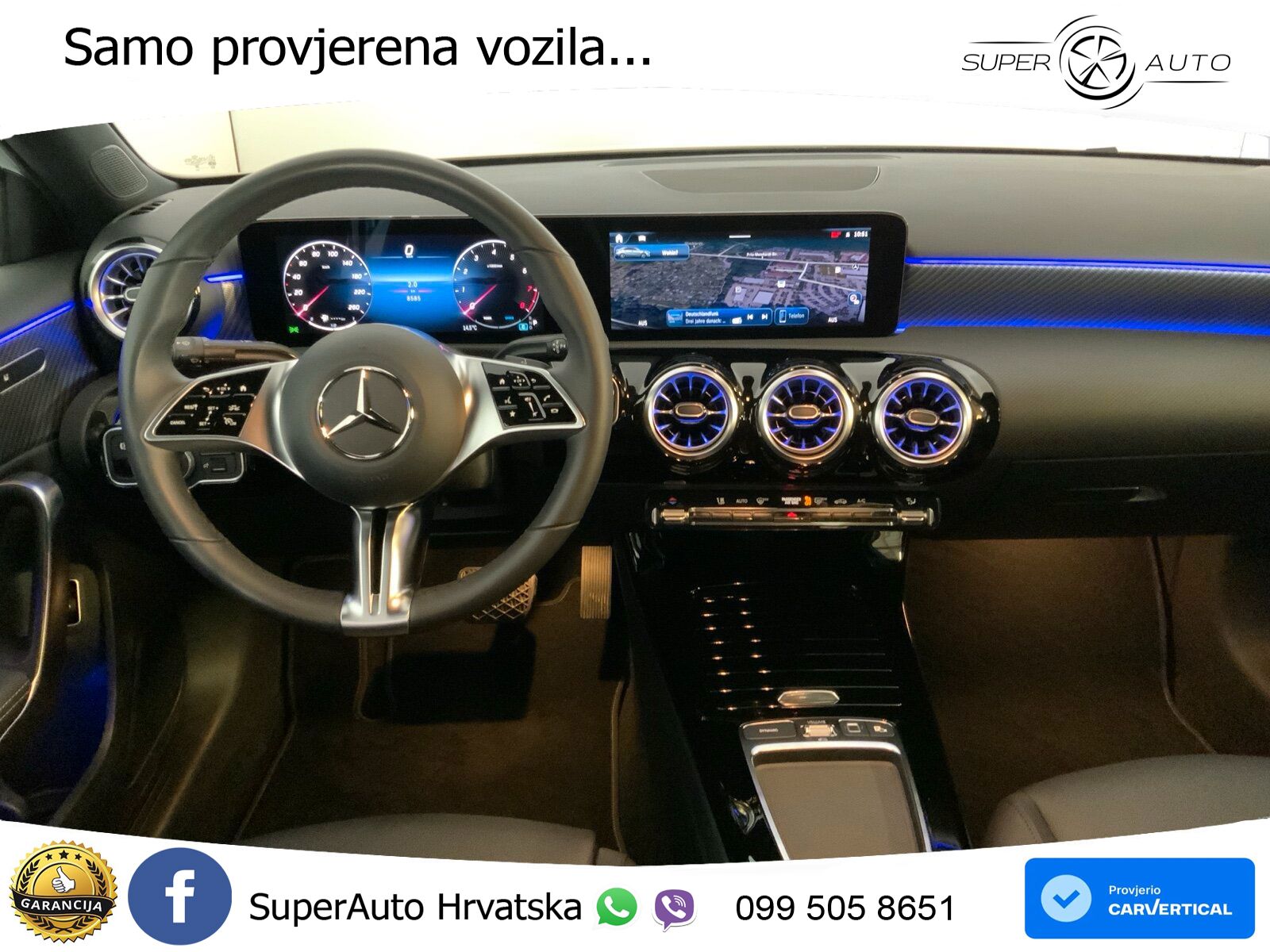 Mercedes-Benz A 200 7G-DCT LED+GR SJED+ACC