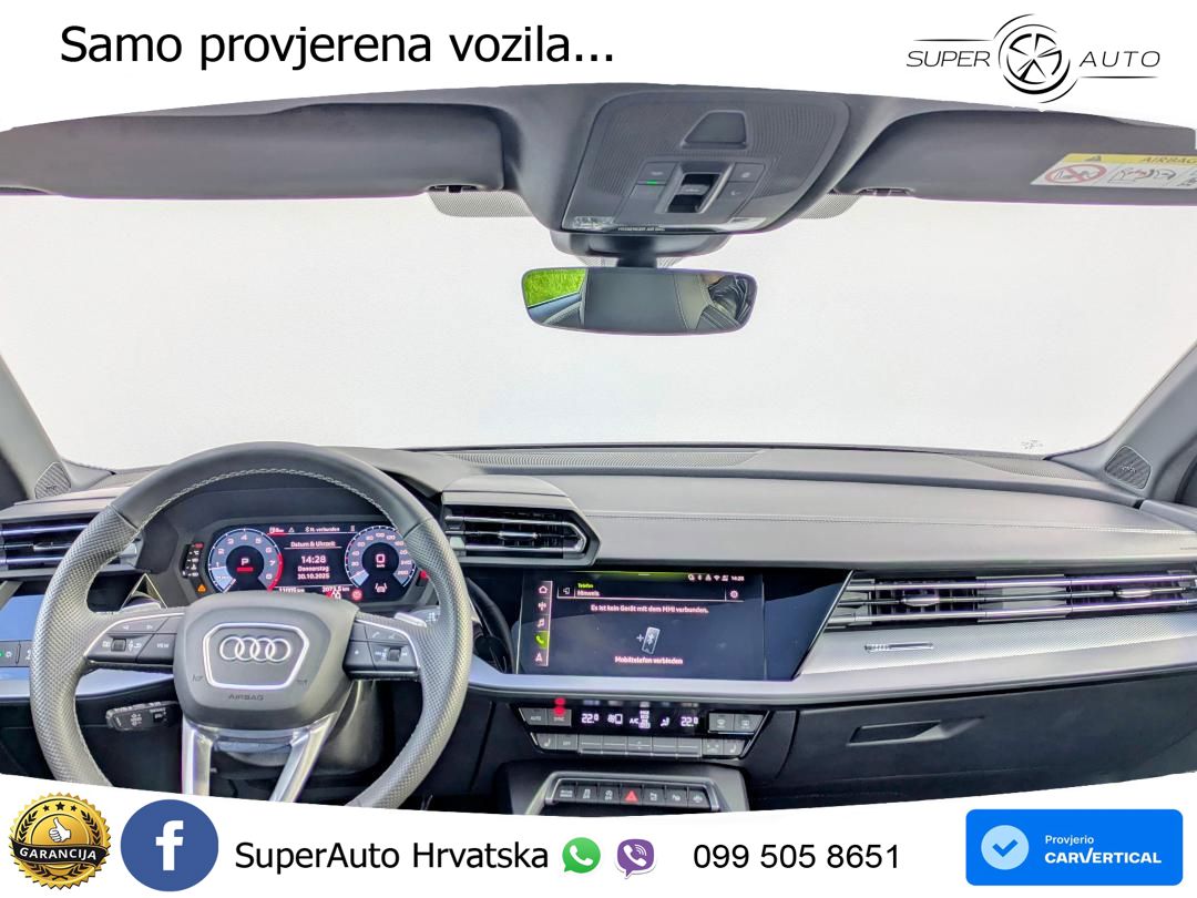 Audi A3 35 TFSI (150 KS) S tronic S line MATRIX+GR SJED+KAM