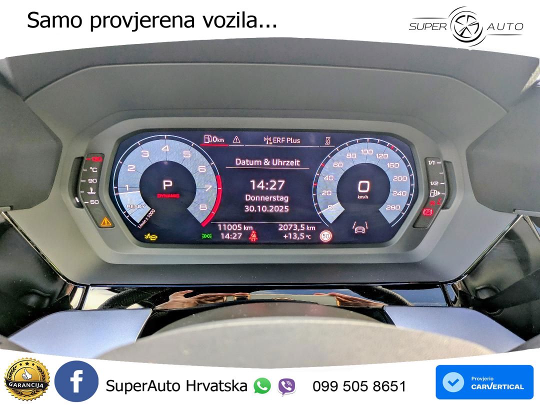 Audi A3 35 TFSI (150 KS) S tronic S line MATRIX+GR SJED+KAM