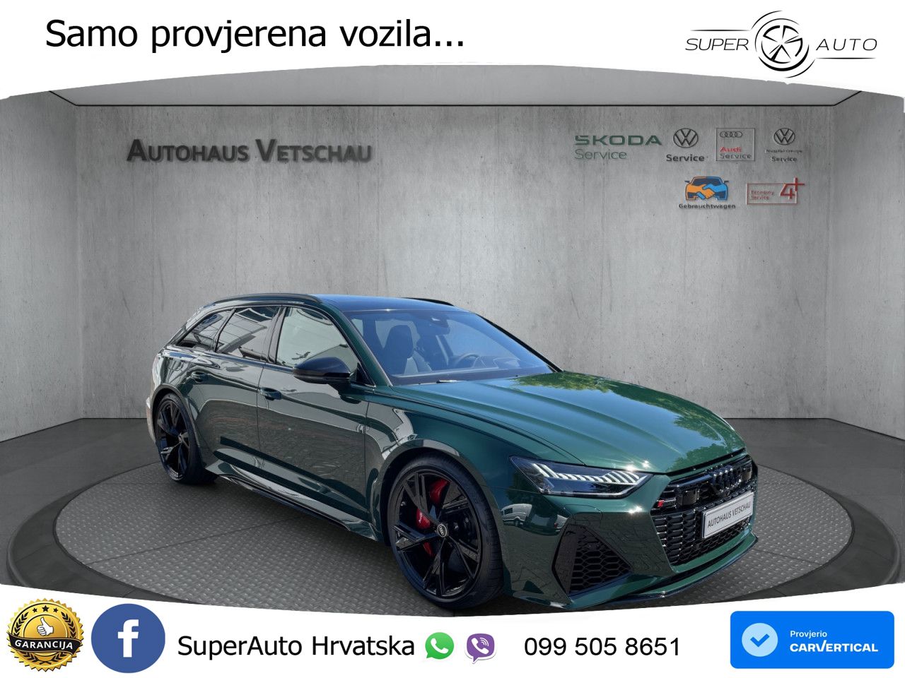 Audi RS6 Avant 4.0 TFSI V8 (600 KS) quattro Tiptronic Kuka