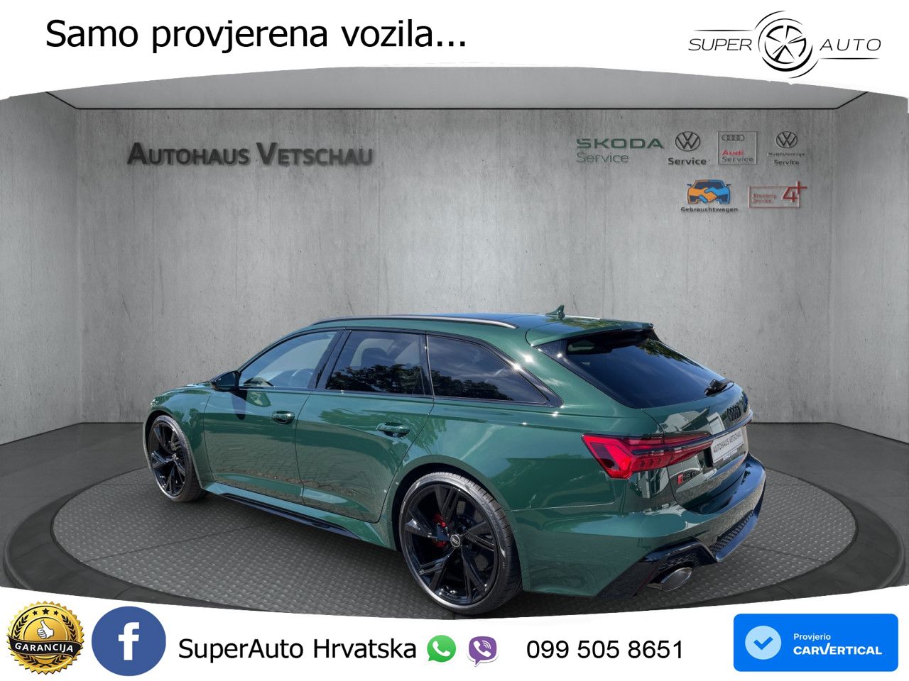 Audi RS6 Avant 4.0 TFSI V8 (600 KS) quattro Tiptronic Kuka