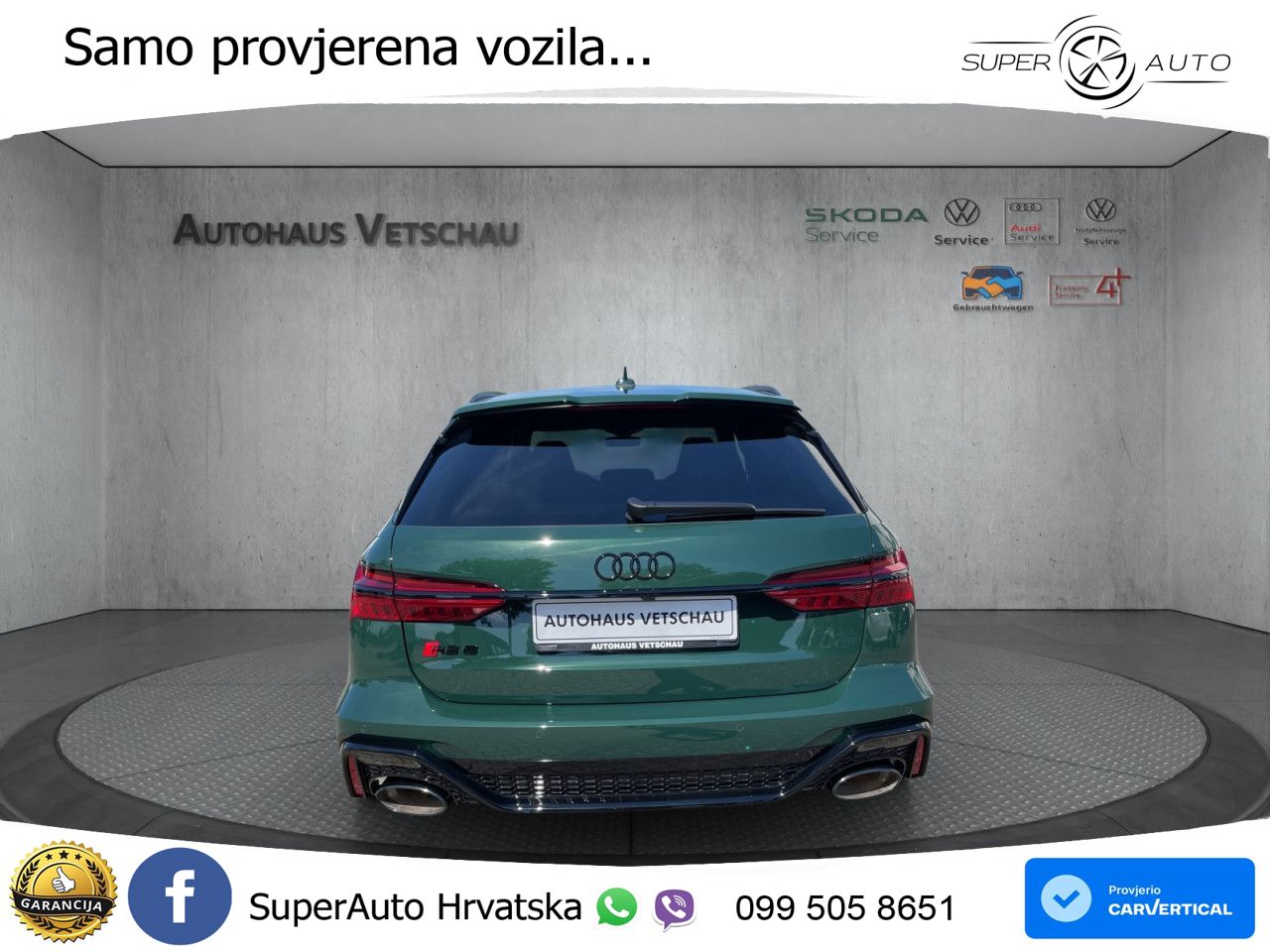 Audi RS6 Avant 4.0 TFSI V8 (600 KS) quattro Tiptronic Kuka